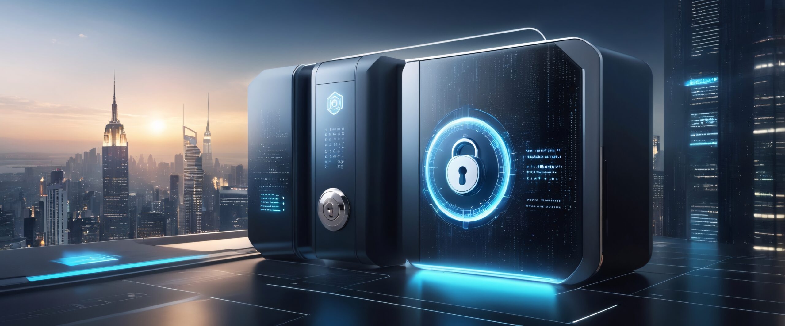 sleek-futuristic-design-showcasing-digital-lock-symbolizing-cybersecurity